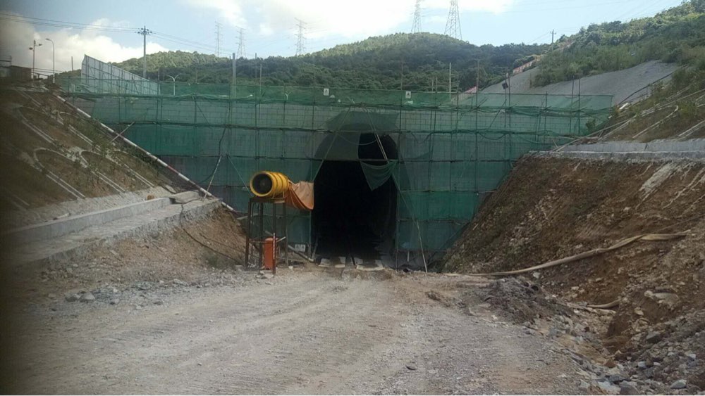 新建铁路宁波枢纽穿山港铁路支线工程二标段隧道群